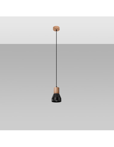 Lampa wisząca QUBIC czarna