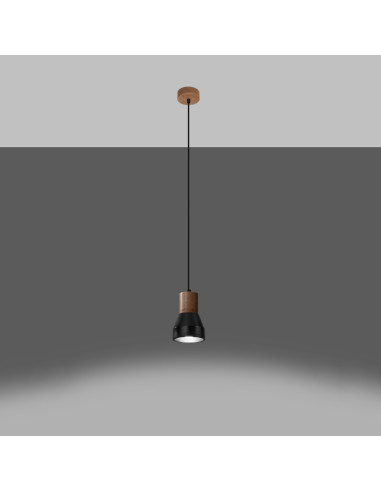 Lampa wisząca QUBIC czarna