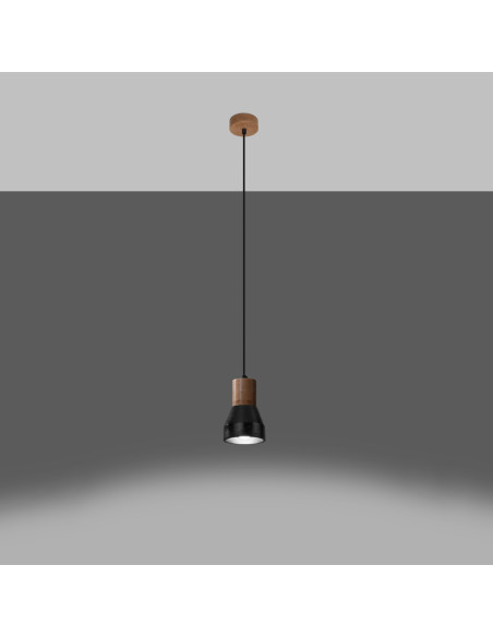 Lampa wisząca QUBIC czarna