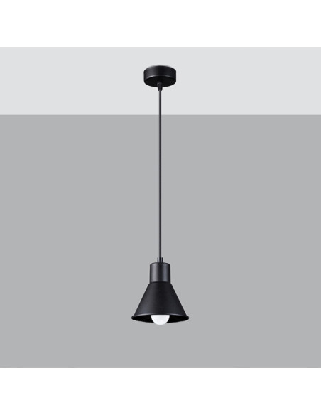 Lampa wisząca TALEJA 1 czarna [E27]
