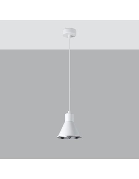 Lampa wisząca TAZILA 1 biała [ES111]