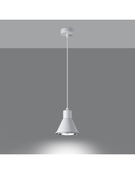 Lampa wisząca TAZILA 1 biała [ES111]