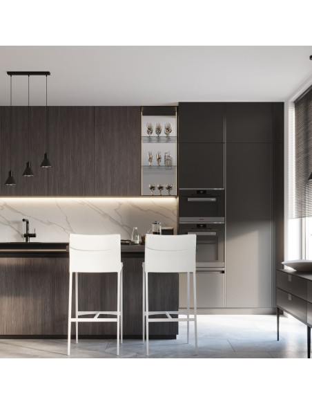 Lampa wisząca TAZILA 3 czarna [ES111]