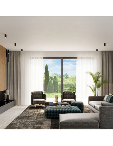 Plafon LAGOS 40 czarny