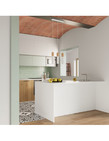 Lampa wisząca PABLO 3P biała