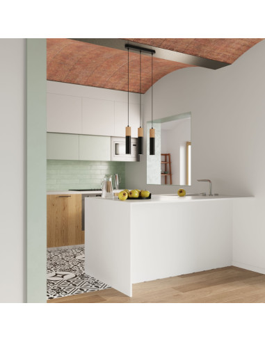 Lampa wisząca PABLO 3P czarna