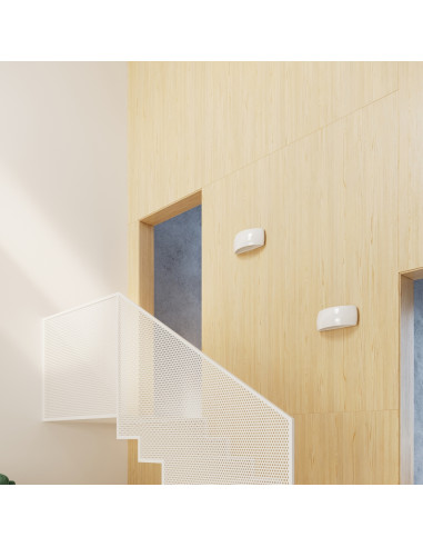 Kinkiet lakierowany PONTIUS biały połysk