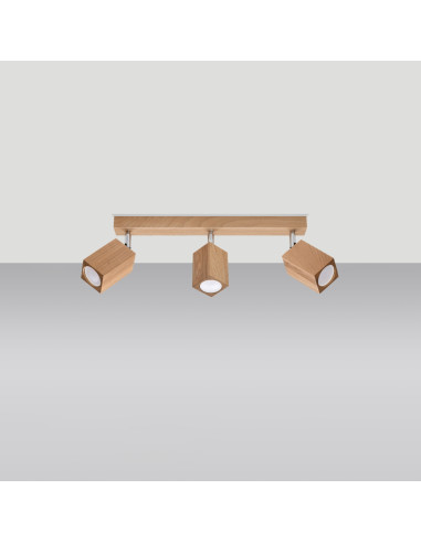 Plafon KEKE 3 dąb