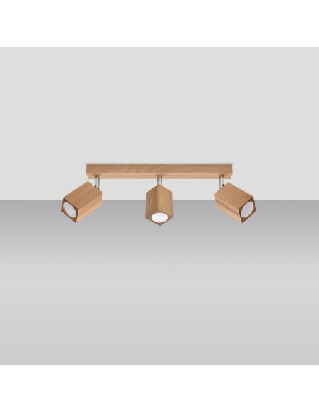 Plafon KEKE 3 dąb