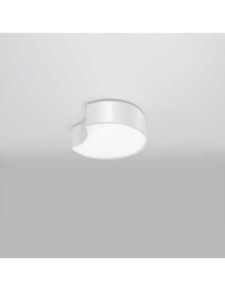 Plafon CIRCLE 1 biały