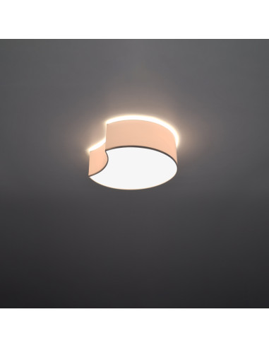 Plafon CIRCLE 1 biały