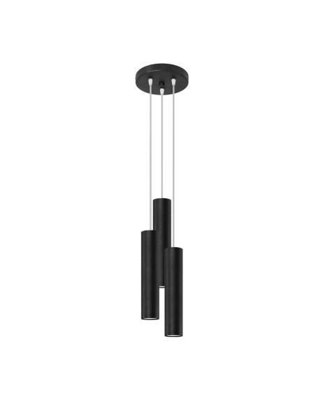 Lampa wisząca LAGOS 3P czarny