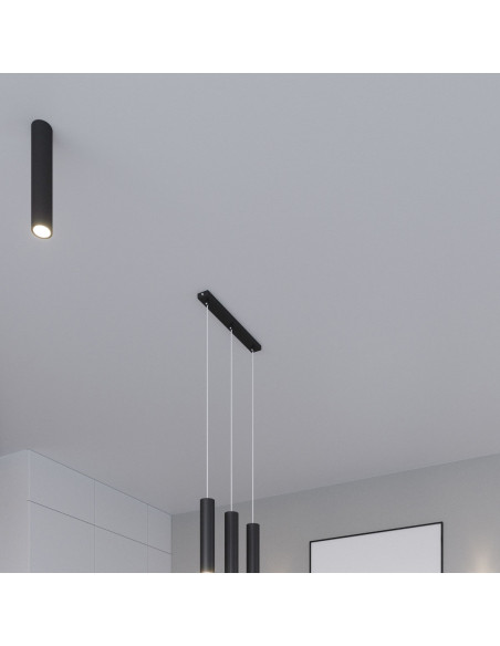 Lampa wisząca LAGOS 3P czarny