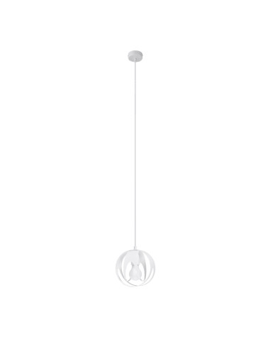 Lampa wisząca TULOS 1 biała