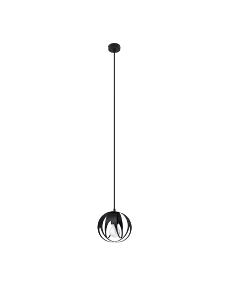 Lampa wisząca TULOS 1 czarna