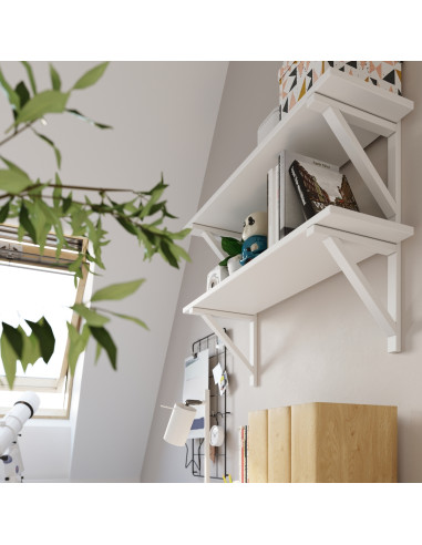 Lampa biurkowa RING biała