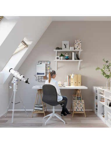 Lampa biurkowa RING biała