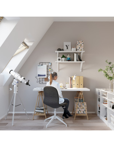 Lampa biurkowa RING biała