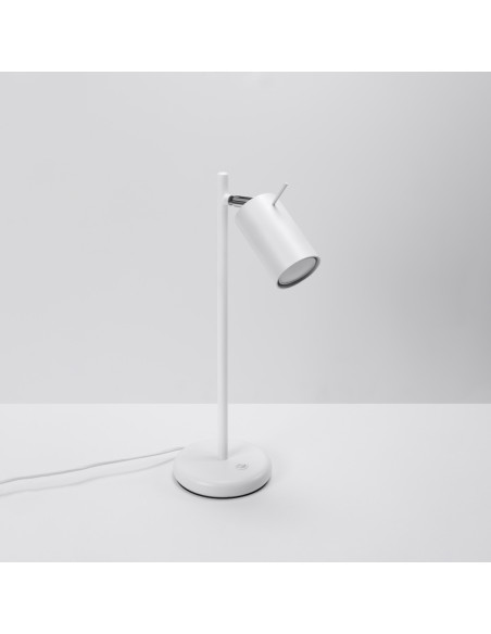 Lampa biurkowa RING biała