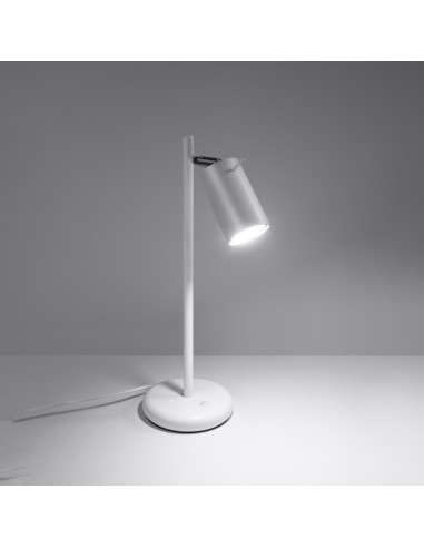 Lampa biurkowa RING biała