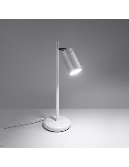 Lampa biurkowa RING biała