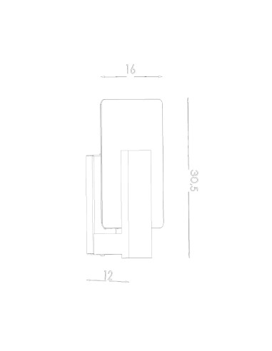 Kinkiet LAPPO biały