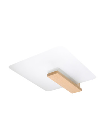 Plafon LAPPO naturlane drewno