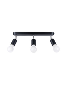 Plafon FORNES 3 czarny