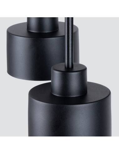 Plafon SAVAR 3 czarny