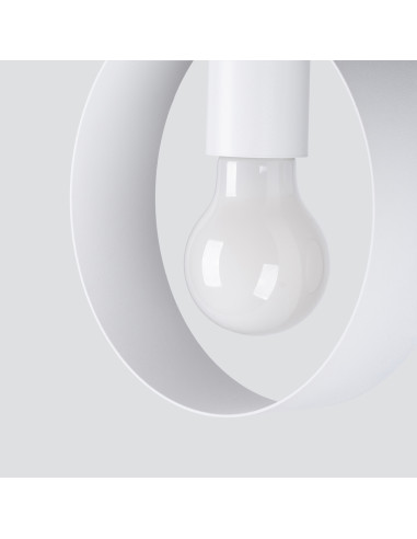 Lampa wisząca TITRAN 3 biała