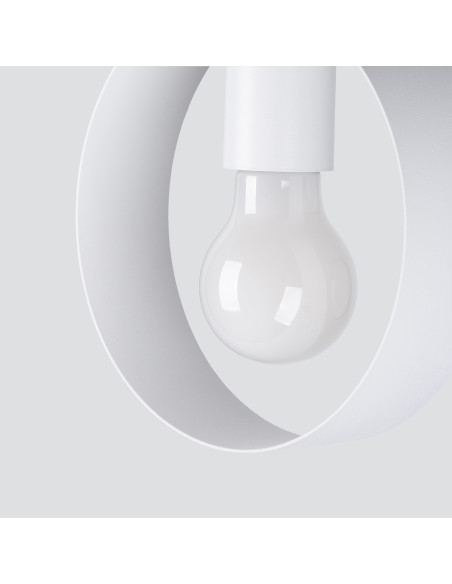 Lampa wisząca TITRAN 3 biała