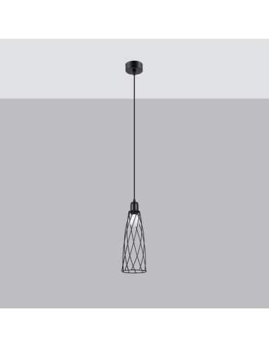 Lampa wisząca SUBA 1 czarna