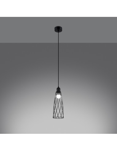 Lampa wisząca SUBA 1 czarna