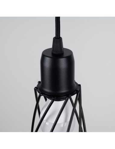 Lampa wisząca SUBA 1 czarna