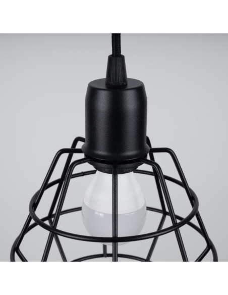 Lampa wisząca SUBA 3P czarna