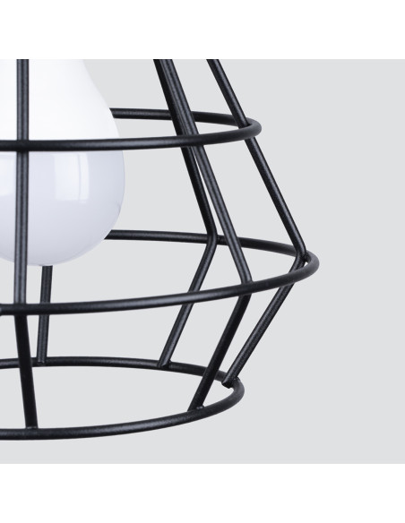 Lampa wisząca SUBA 4L czarna