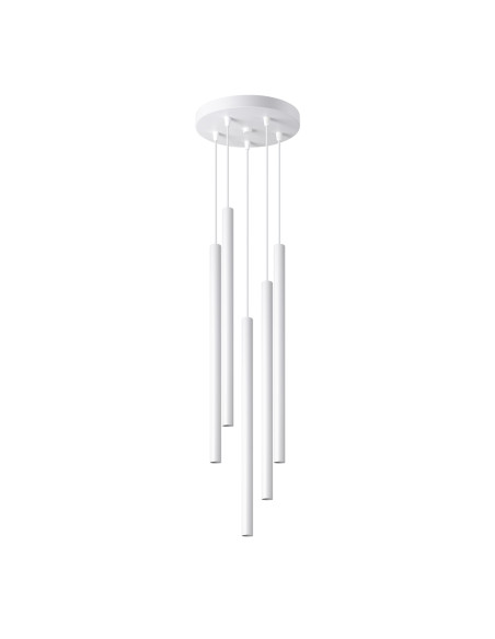 Lampa wisząca PASTELO 5P biała