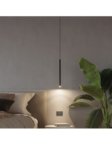 Lampa wisząca PASTELO 5P czarna