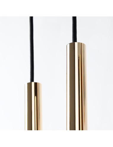 Lampa Wisząca PASTELO 3P złoty połysk