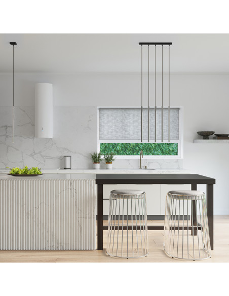 Lampa Wisząca PASTELO 1 chrom