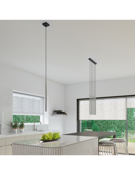 Lampa Wisząca PASTELO 1 chrom