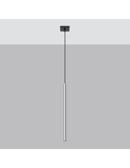 Lampa Wisząca PASTELO 1 chrom