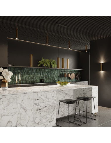 Lampa Wisząca LAGOS 3 złoty połysk