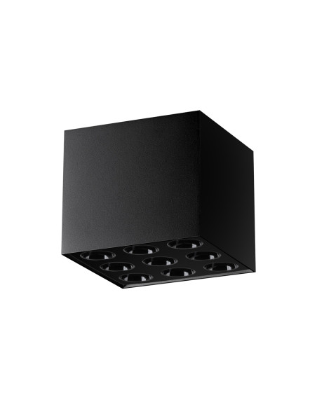 Plafon OZZY czarny LED