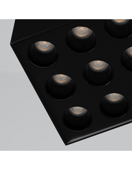 Plafon OZZY czarny LED