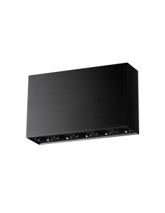 Plafon SOLE czarny LED