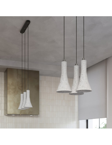Lampa wisząca REA 3P beton