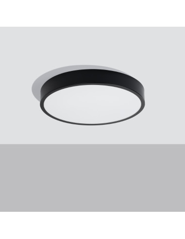 Plafon ONYX 50 czarny LED 3000K