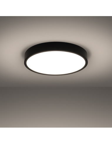 Plafon ONYX 50 czarny LED 3000K