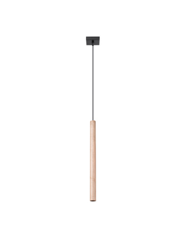 Lampa wisząca PASTELO 1 drewno